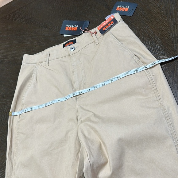 NWT Bass Outdoor Women's Stretch-Canvas Anywhere Pants, Irish Cream, Size‎ 8 - Picture 11 of 13